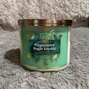 Bath and Body Works Peppermint Sugar Cookie Candle